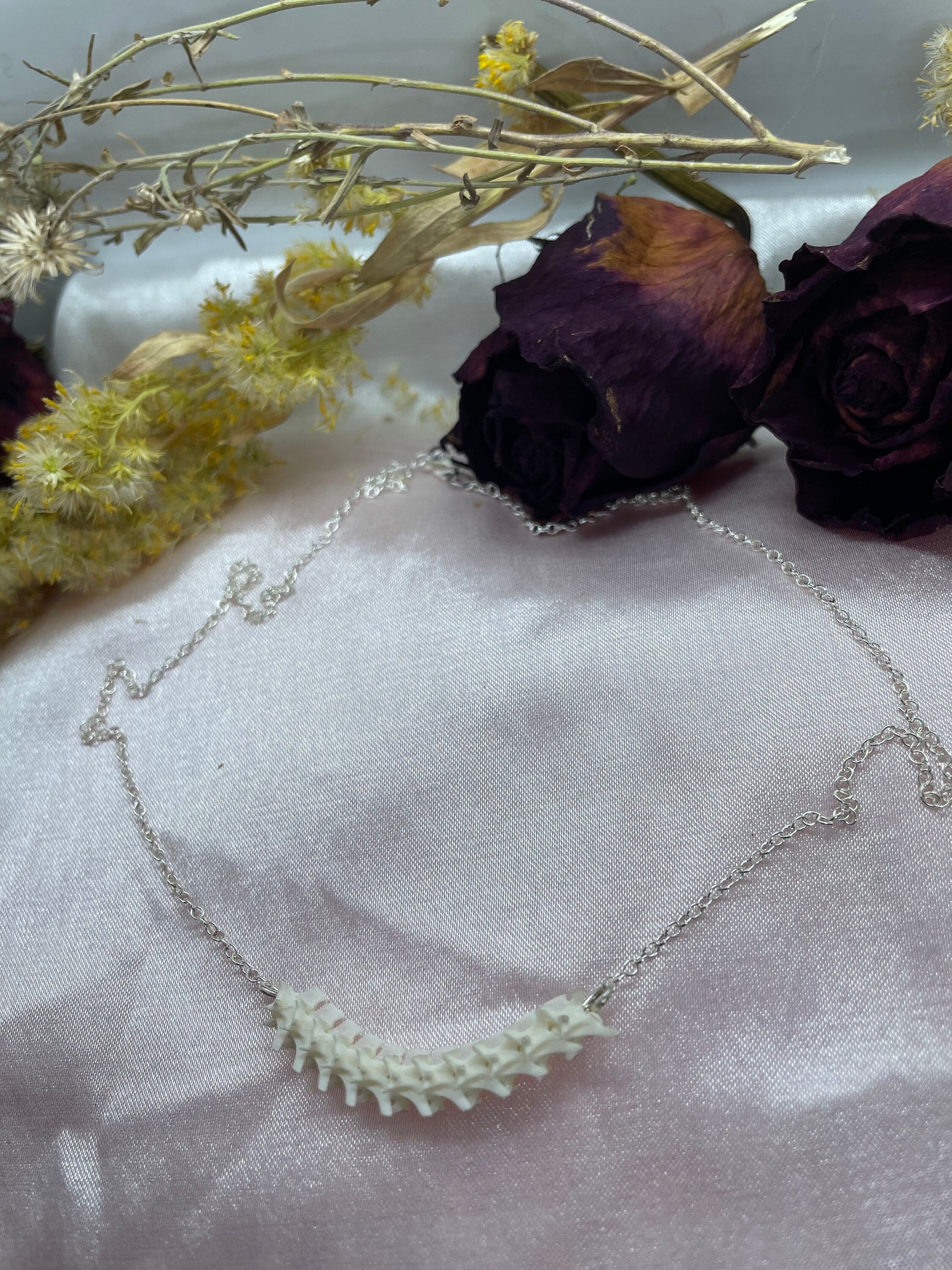 Rattlesnake Vertebrae Necklace