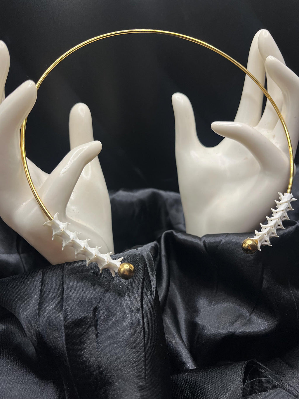 King Snake Vertebrae Collar Bangle Necklace | 150mm